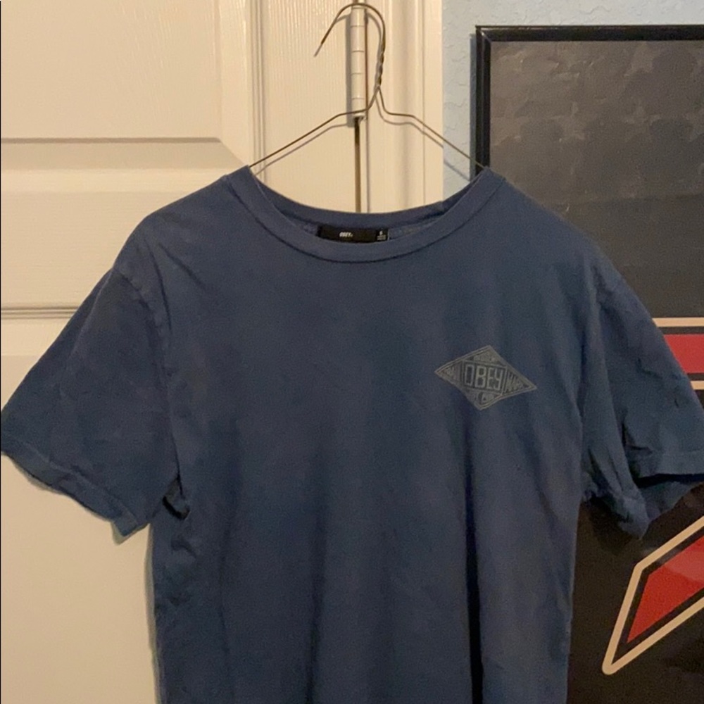 Blue Obey Tee